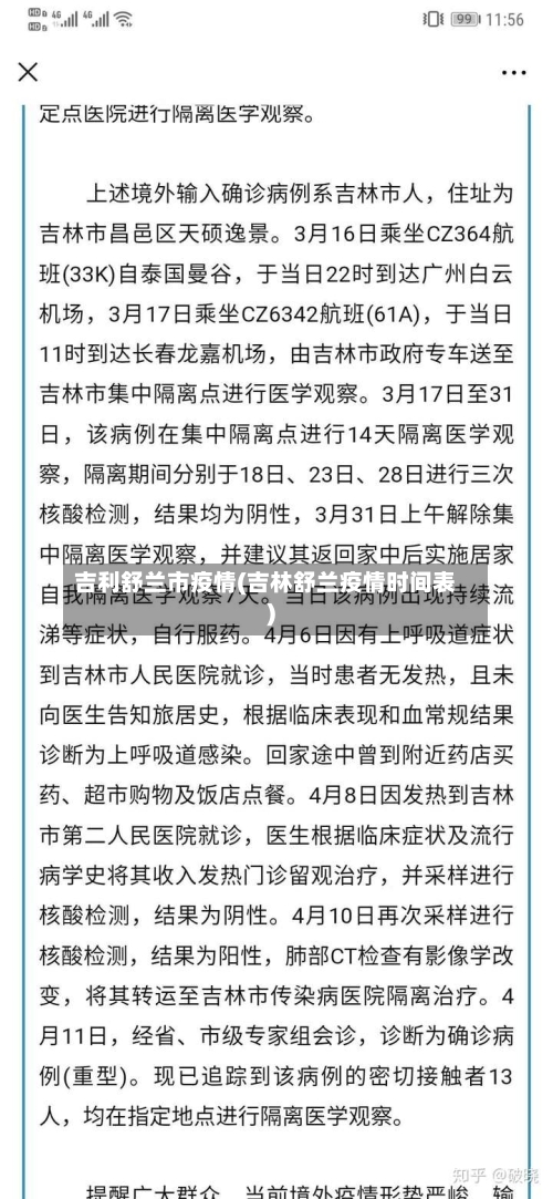 吉利舒兰市疫情(吉林舒兰疫情时间表)-第1张图片
